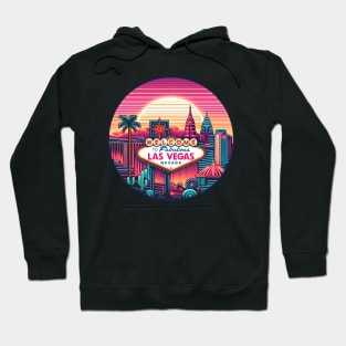 Sunset over Las Vegas Hoodie